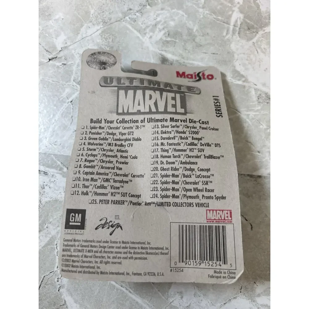 maisto ultimate marvel